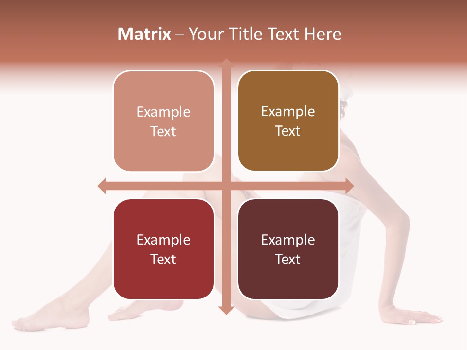 Spa Blond Curly PowerPoint Template