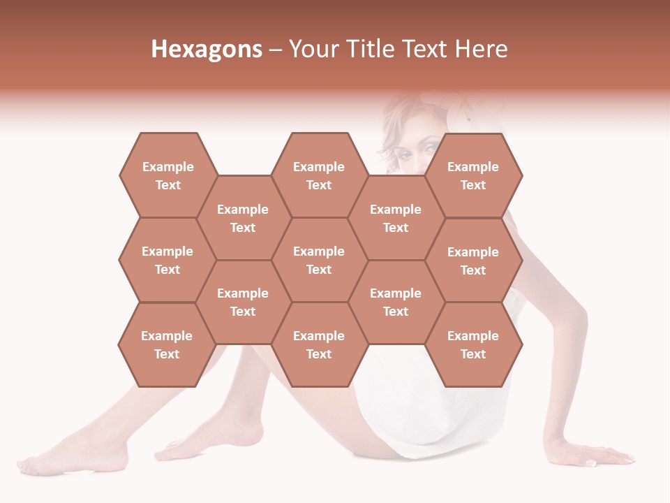 Spa Blond Curly PowerPoint Template