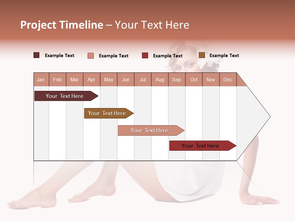 Spa Blond Curly PowerPoint Template