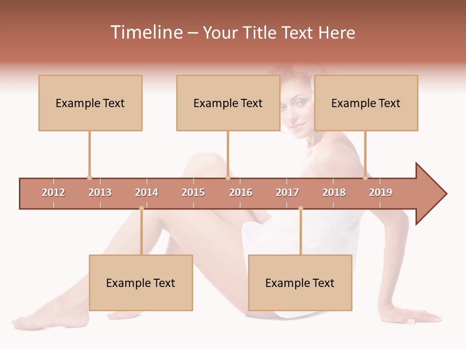 Spa Blond Curly PowerPoint Template