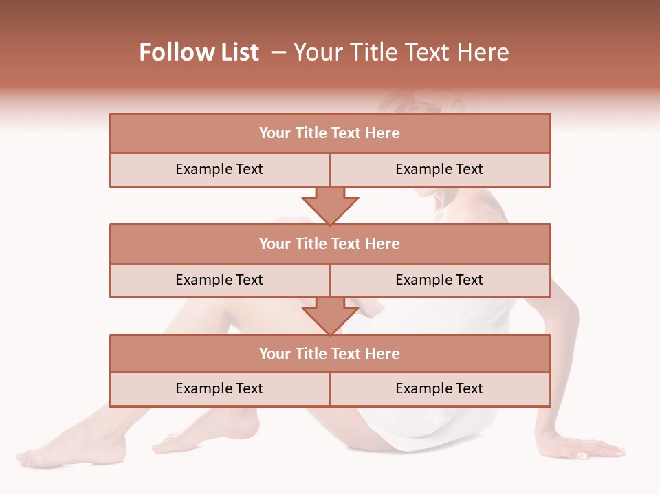 Spa Blond Curly PowerPoint Template