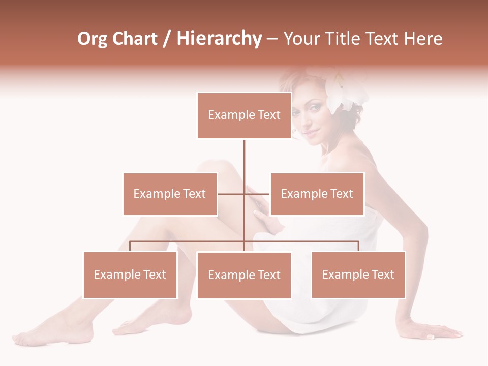 Spa Blond Curly PowerPoint Template