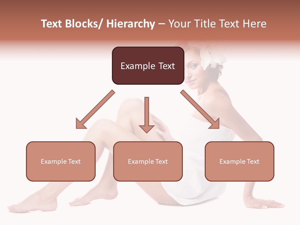 Spa Blond Curly PowerPoint Template