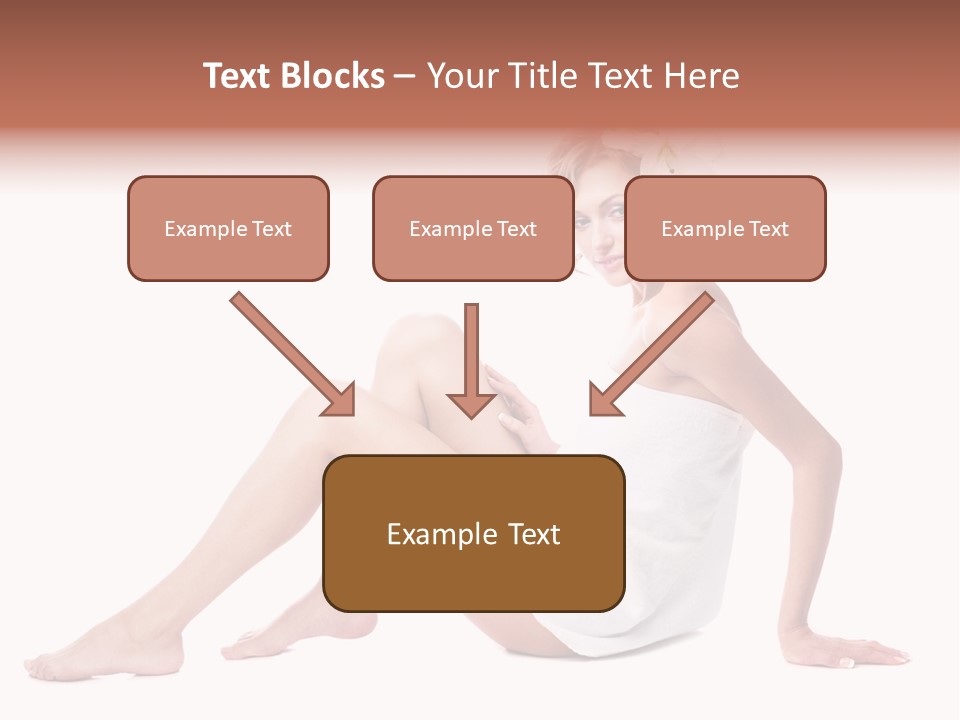 Spa Blond Curly PowerPoint Template