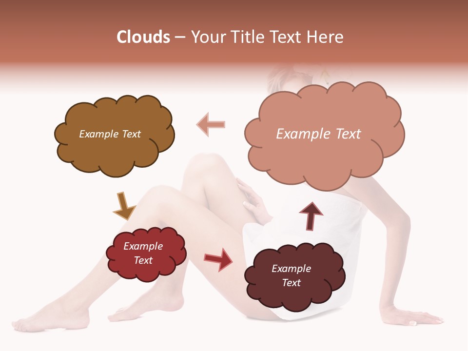 Spa Blond Curly PowerPoint Template