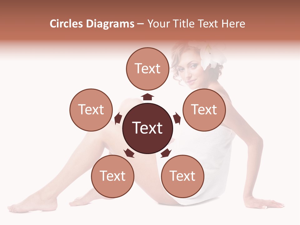 Spa Blond Curly PowerPoint Template