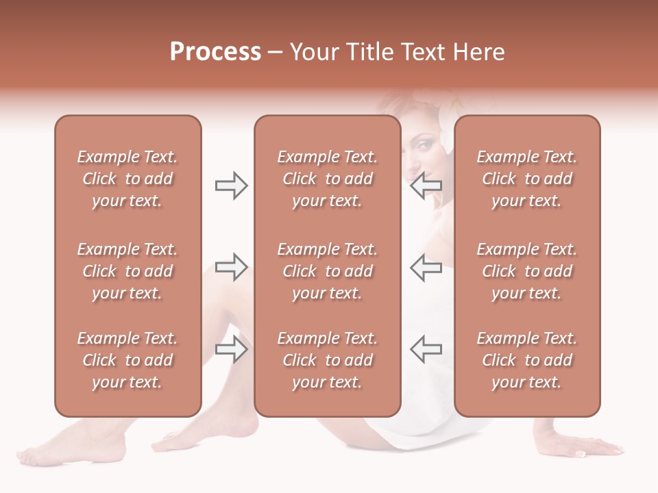 Spa Blond Curly PowerPoint Template