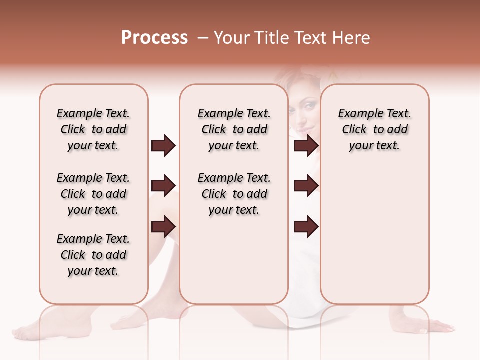 Spa Blond Curly PowerPoint Template