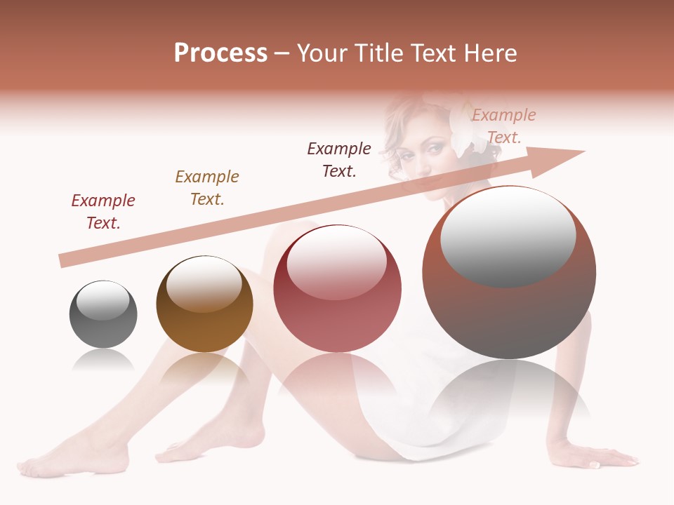 Spa Blond Curly PowerPoint Template