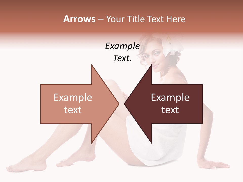 Spa Blond Curly PowerPoint Template