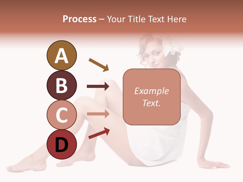 Spa Blond Curly PowerPoint Template