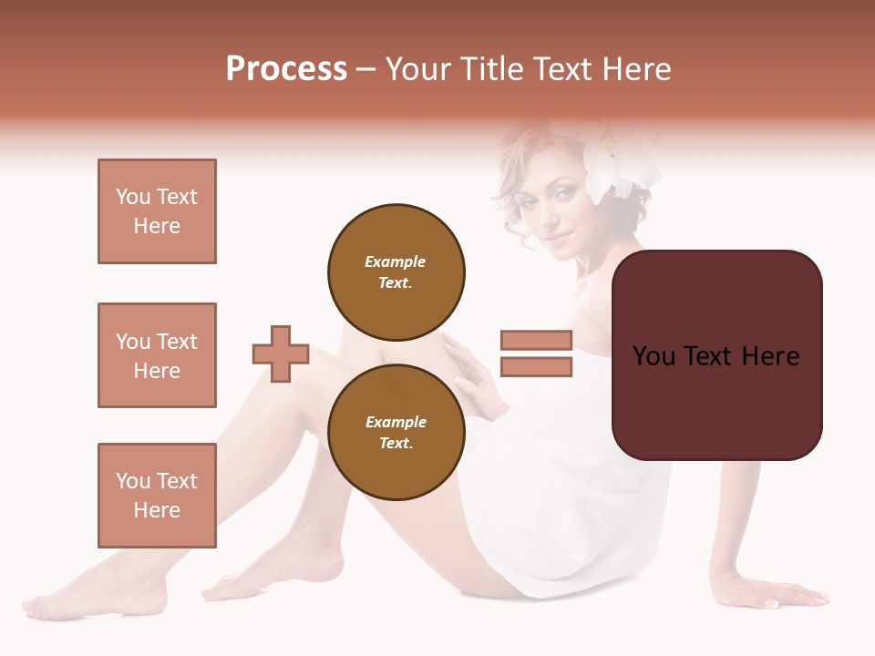 Spa Blond Curly PowerPoint Template