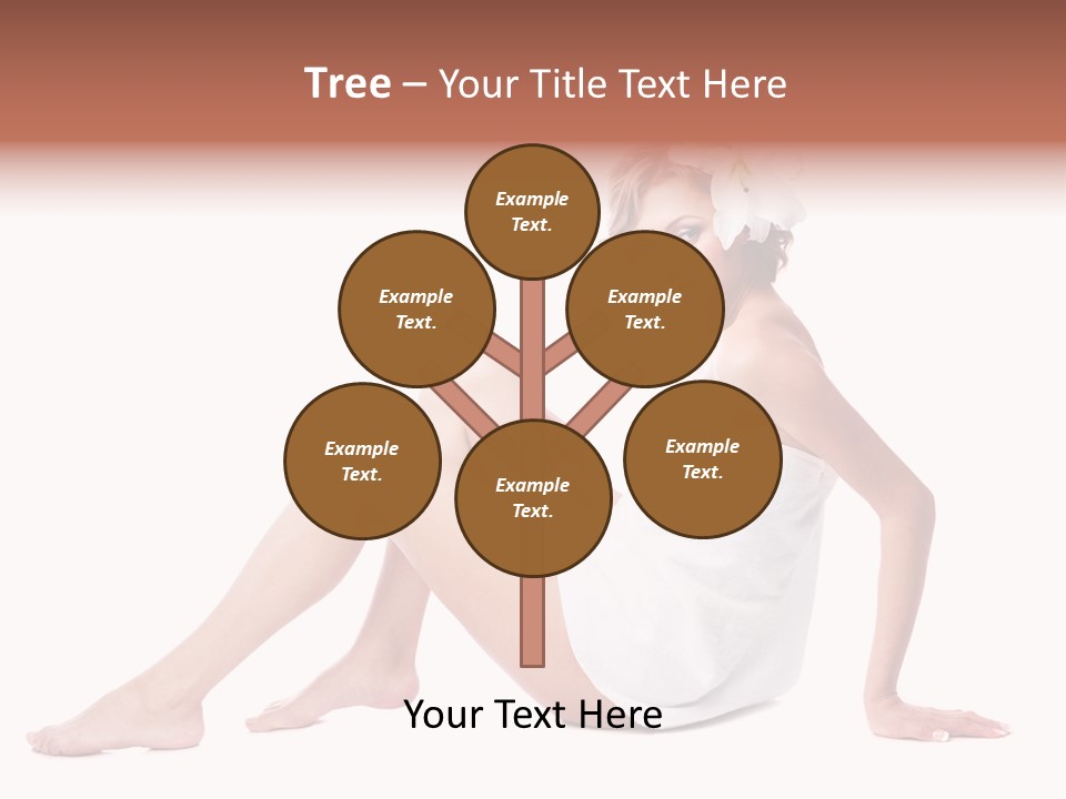 Spa Blond Curly PowerPoint Template