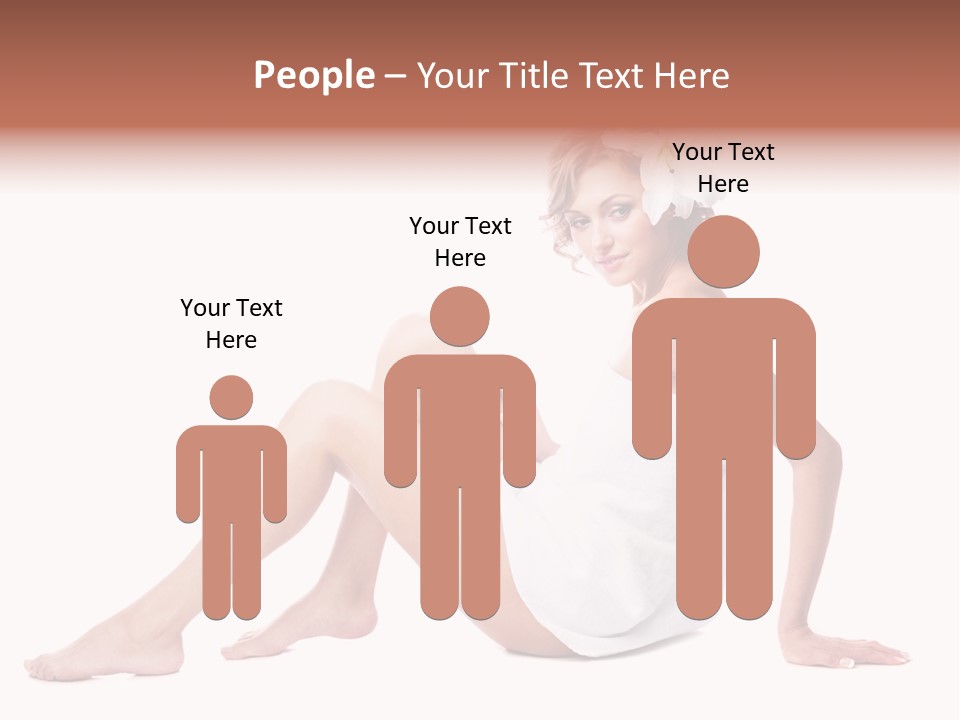 Spa Blond Curly PowerPoint Template