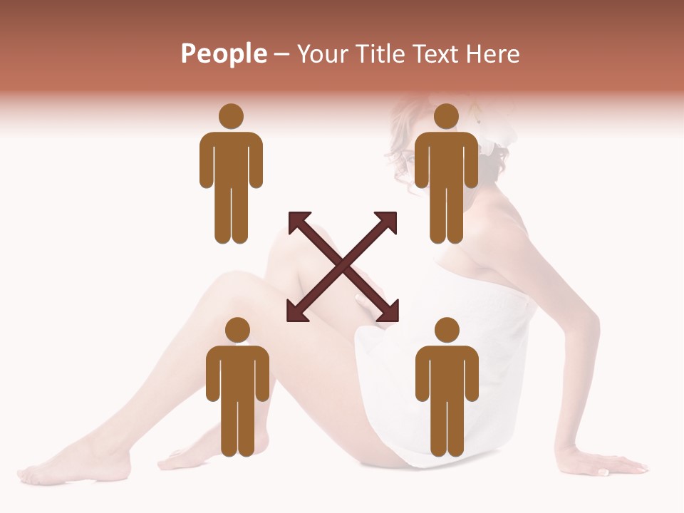 Spa Blond Curly PowerPoint Template