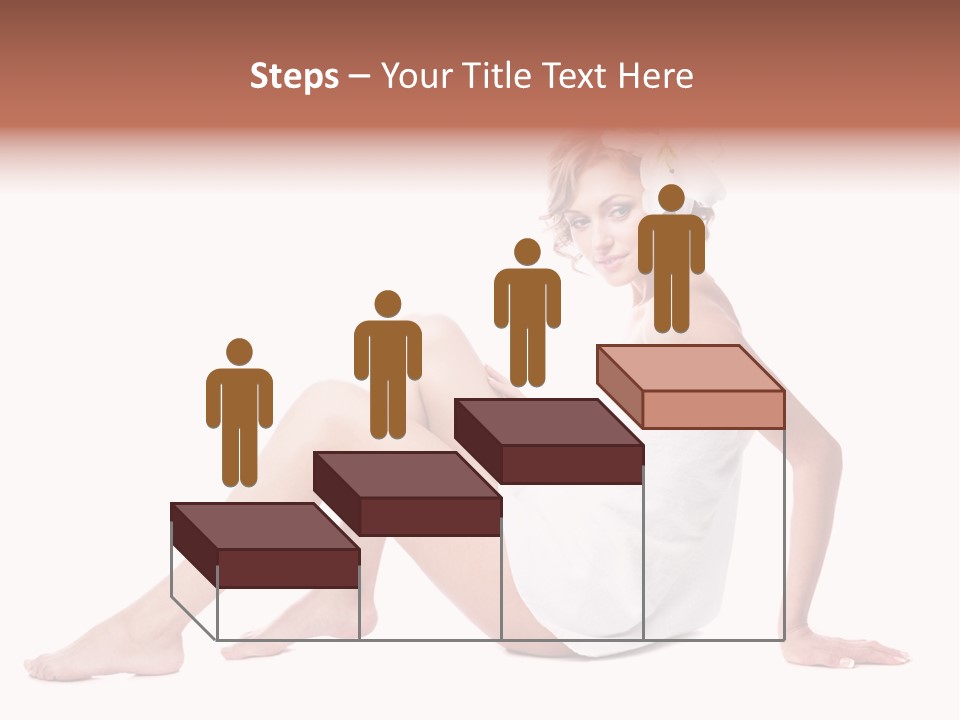 Spa Blond Curly PowerPoint Template