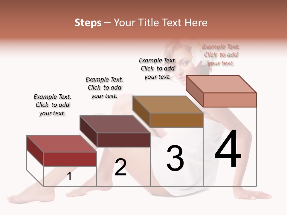 Spa Blond Curly PowerPoint Template