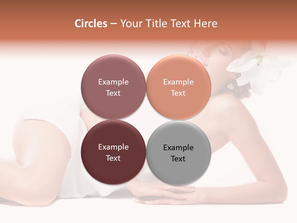 Beauty Caucasian Skin PowerPoint Template