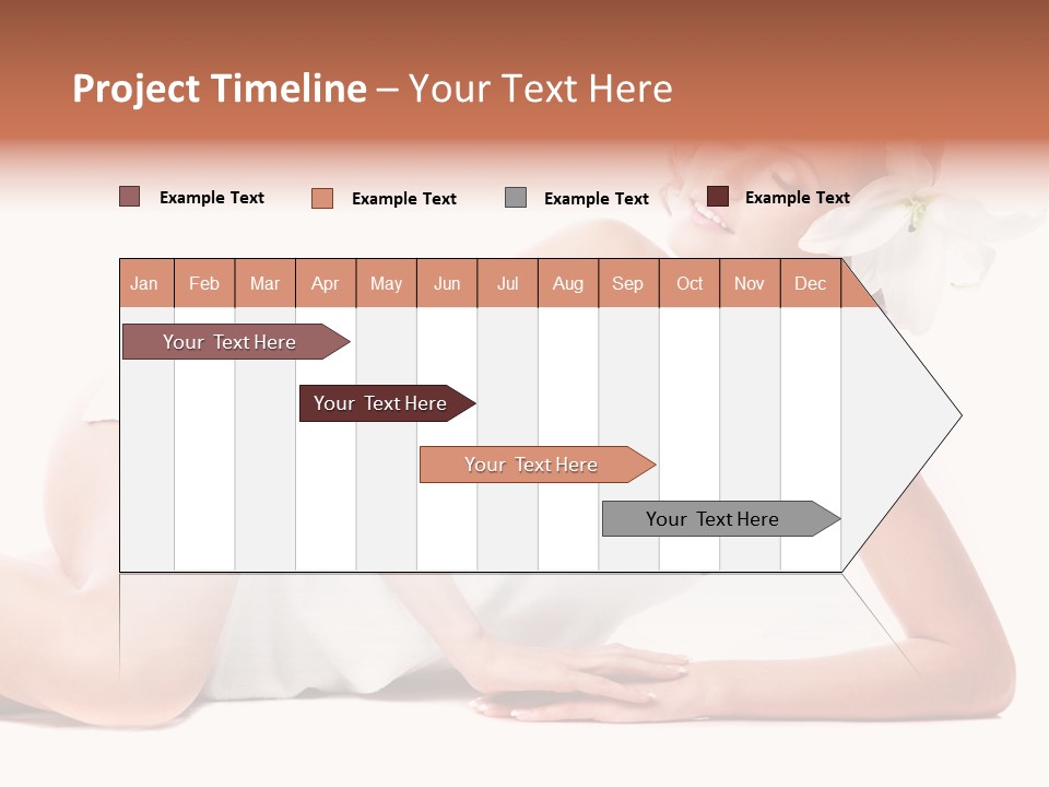Beauty Caucasian Skin PowerPoint Template