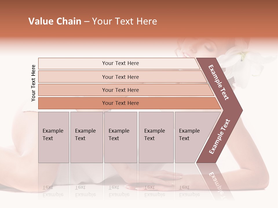Beauty Caucasian Skin PowerPoint Template