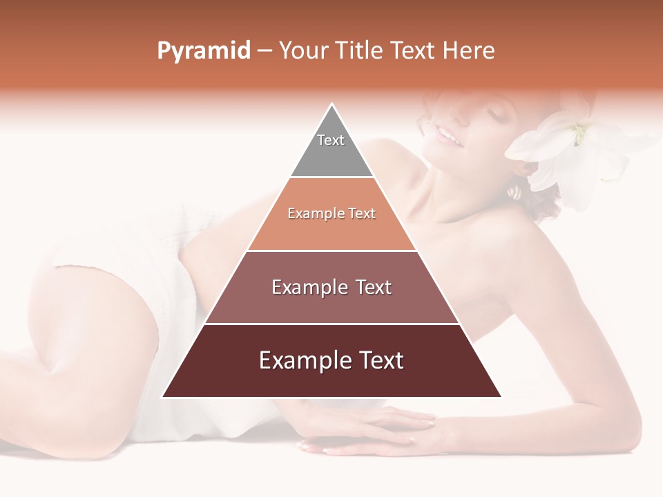 Beauty Caucasian Skin PowerPoint Template