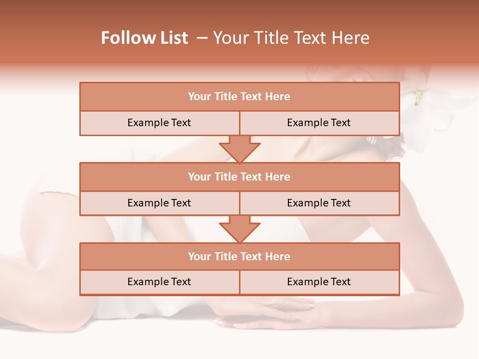 Beauty Caucasian Skin PowerPoint Template