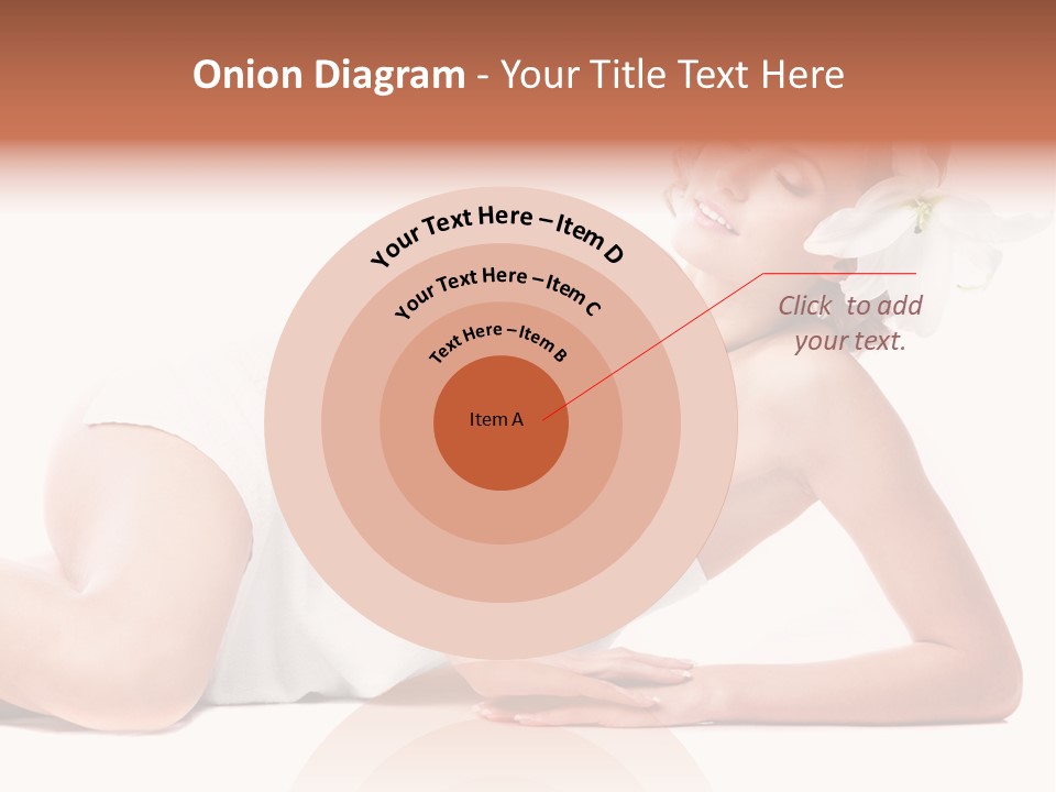 Beauty Caucasian Skin PowerPoint Template