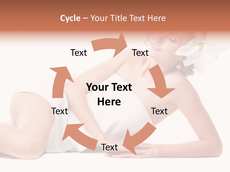 Beauty Caucasian Skin PowerPoint Template