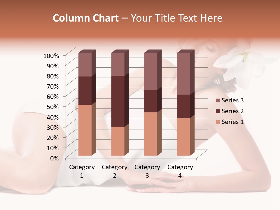 Beauty Caucasian Skin PowerPoint Template