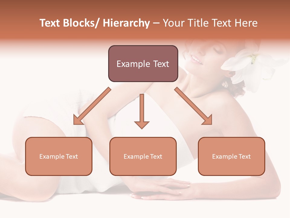 Beauty Caucasian Skin PowerPoint Template