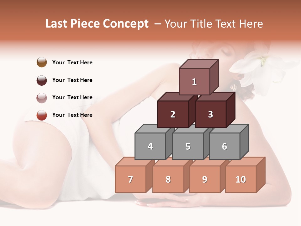 Beauty Caucasian Skin PowerPoint Template