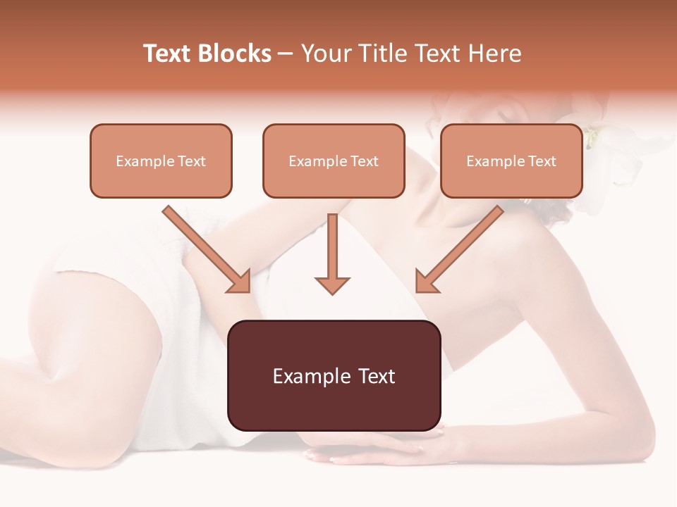 Beauty Caucasian Skin PowerPoint Template