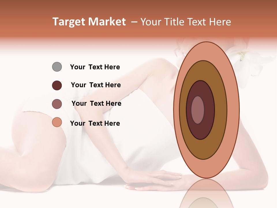 Beauty Caucasian Skin PowerPoint Template