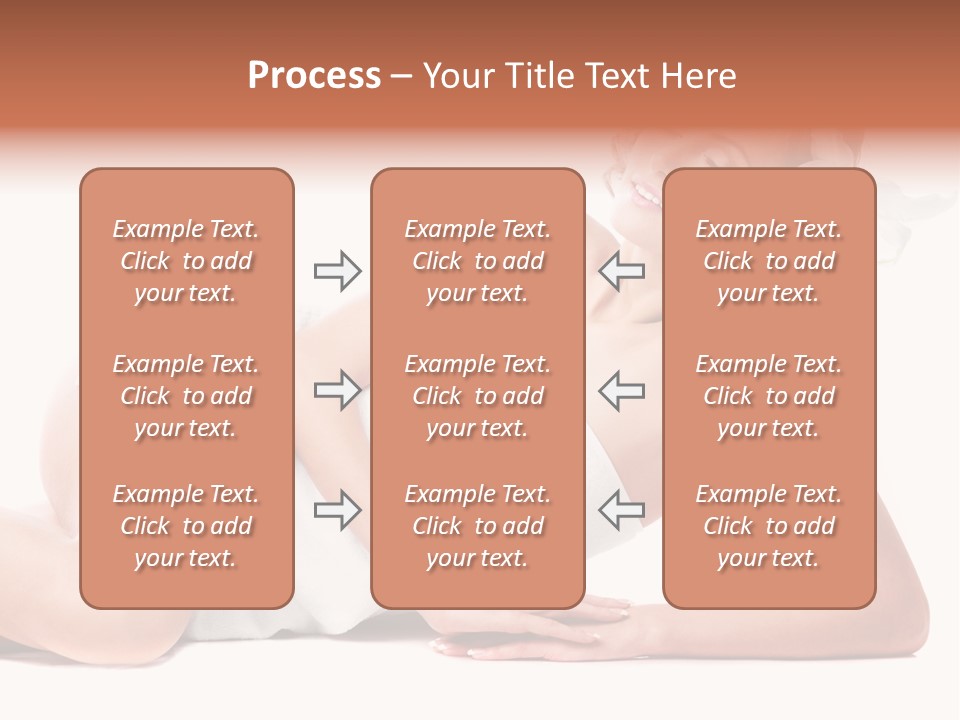 Beauty Caucasian Skin PowerPoint Template