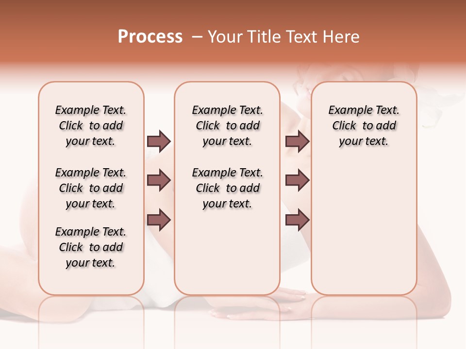 Beauty Caucasian Skin PowerPoint Template
