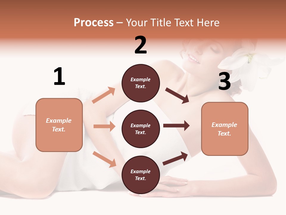 Beauty Caucasian Skin PowerPoint Template