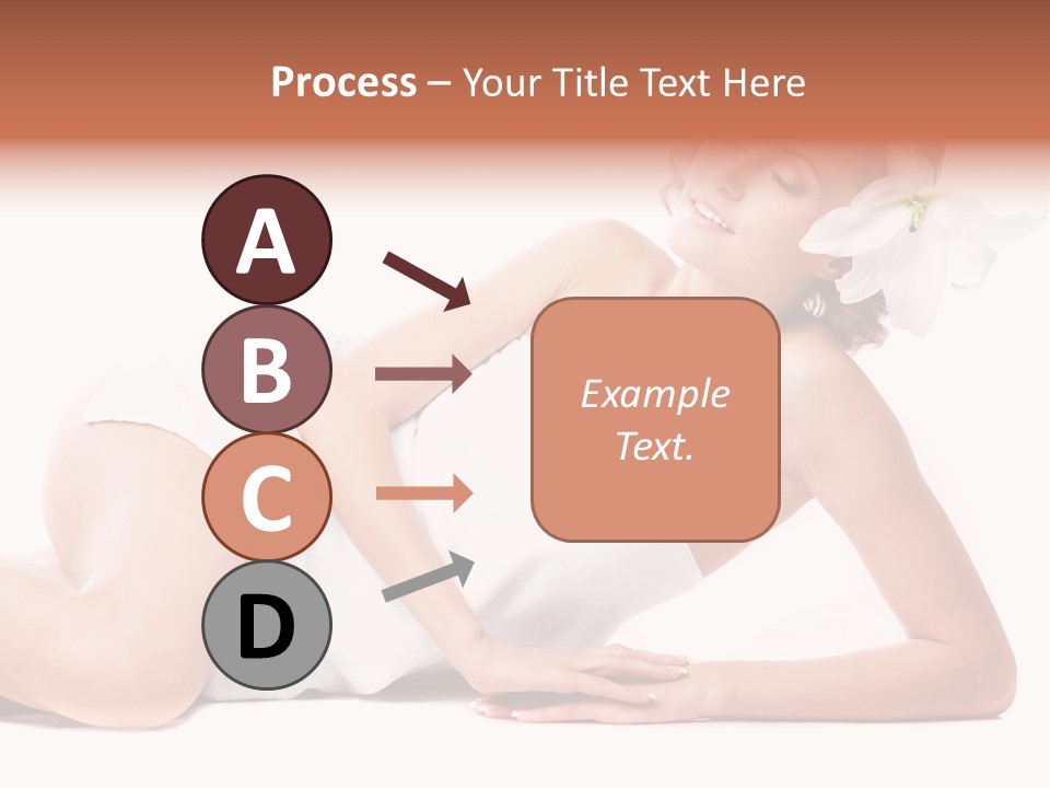 Beauty Caucasian Skin PowerPoint Template