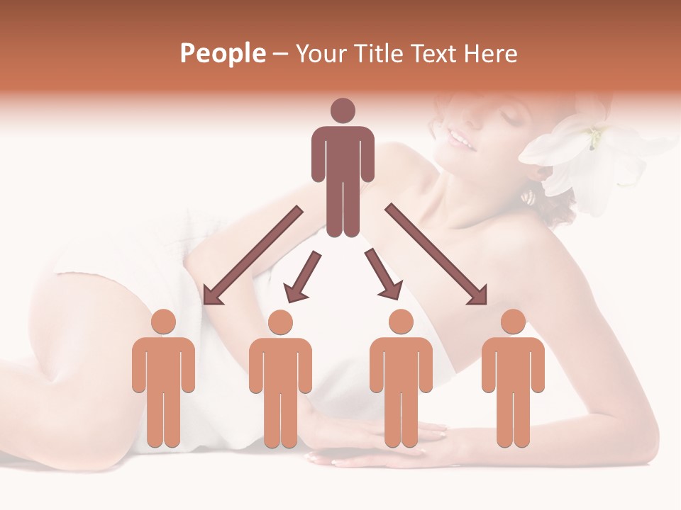 Beauty Caucasian Skin PowerPoint Template