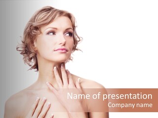 Feminine Young Sexy PowerPoint Template