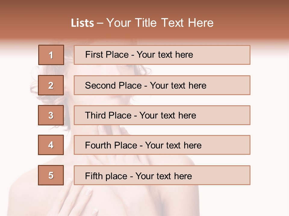 Feminine Young Sexy PowerPoint Template