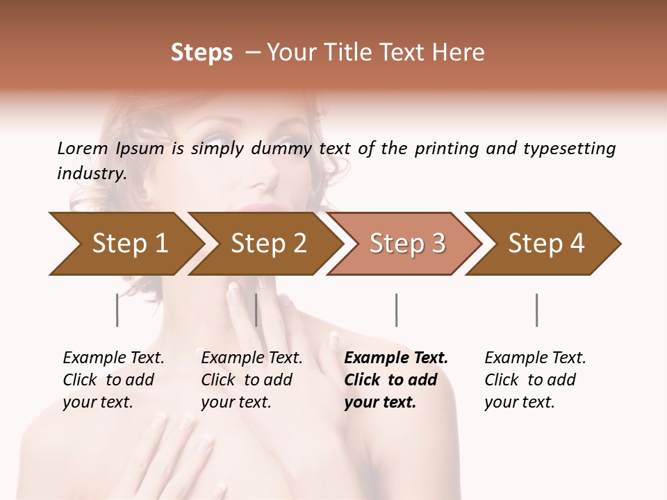 Feminine Young Sexy PowerPoint Template