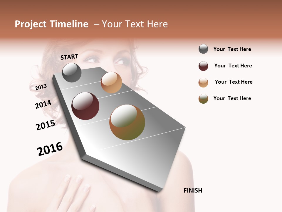 Feminine Young Sexy PowerPoint Template
