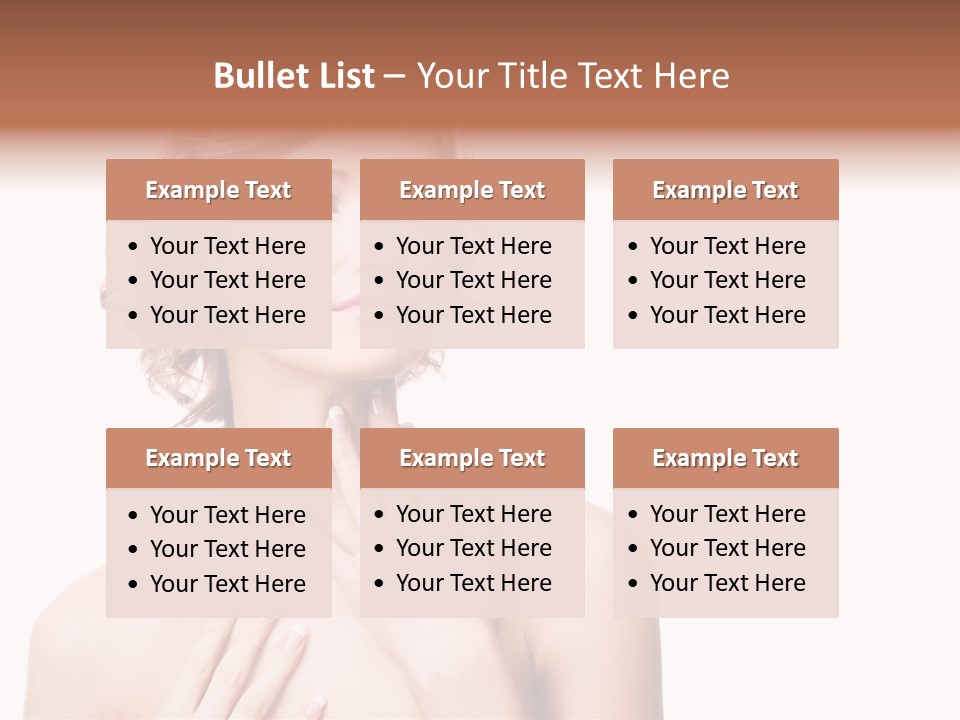 Feminine Young Sexy PowerPoint Template