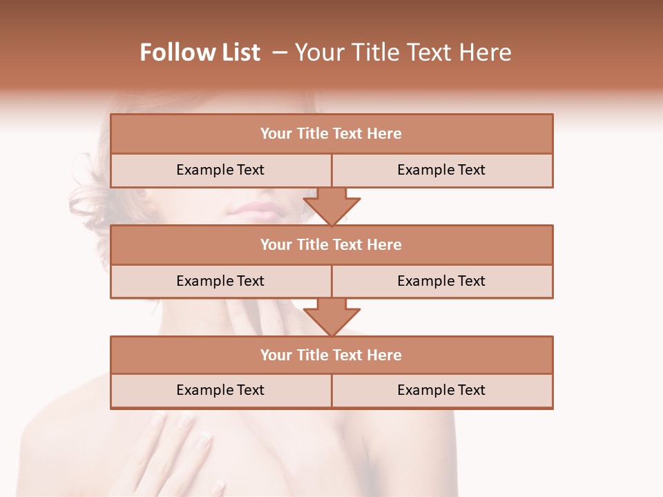 Feminine Young Sexy PowerPoint Template