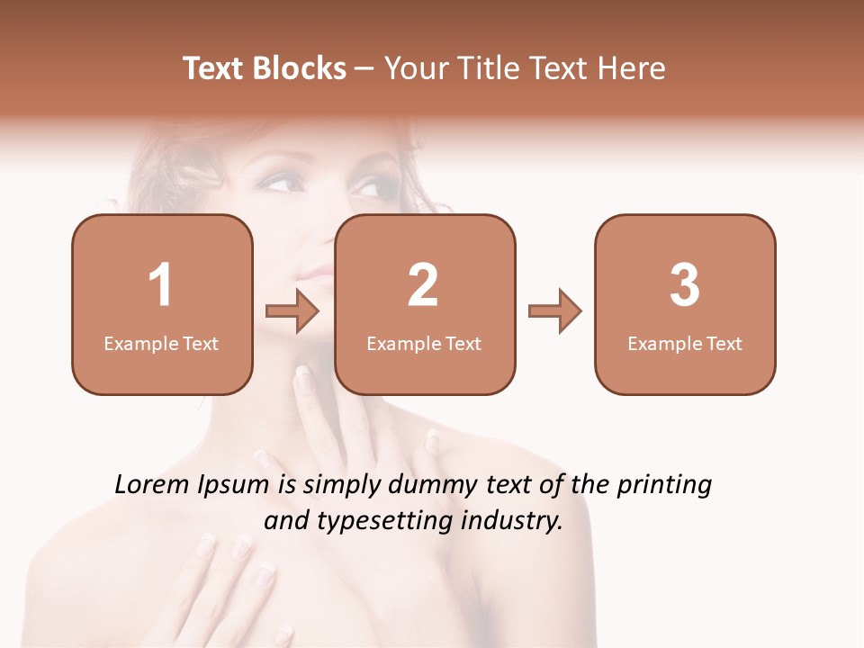 Feminine Young Sexy PowerPoint Template