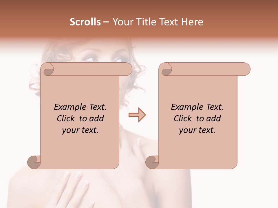 Feminine Young Sexy PowerPoint Template