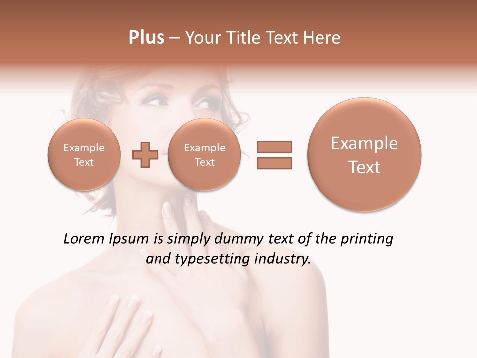 Feminine Young Sexy PowerPoint Template