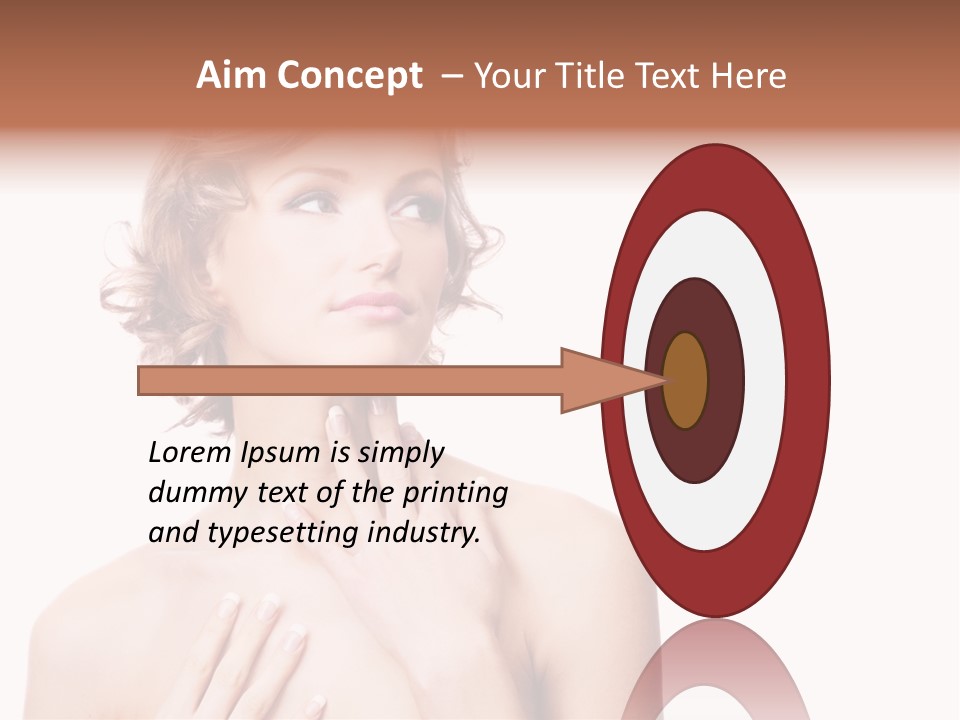 Feminine Young Sexy PowerPoint Template