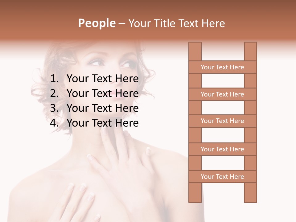 Feminine Young Sexy PowerPoint Template