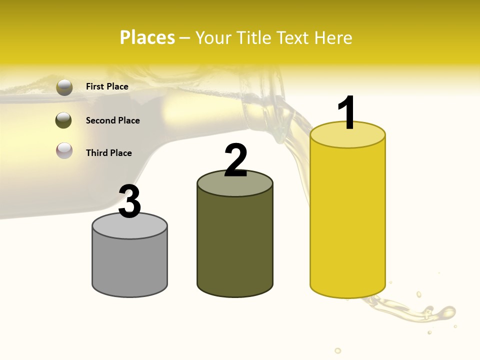 Oil Drop Liquid PowerPoint Template